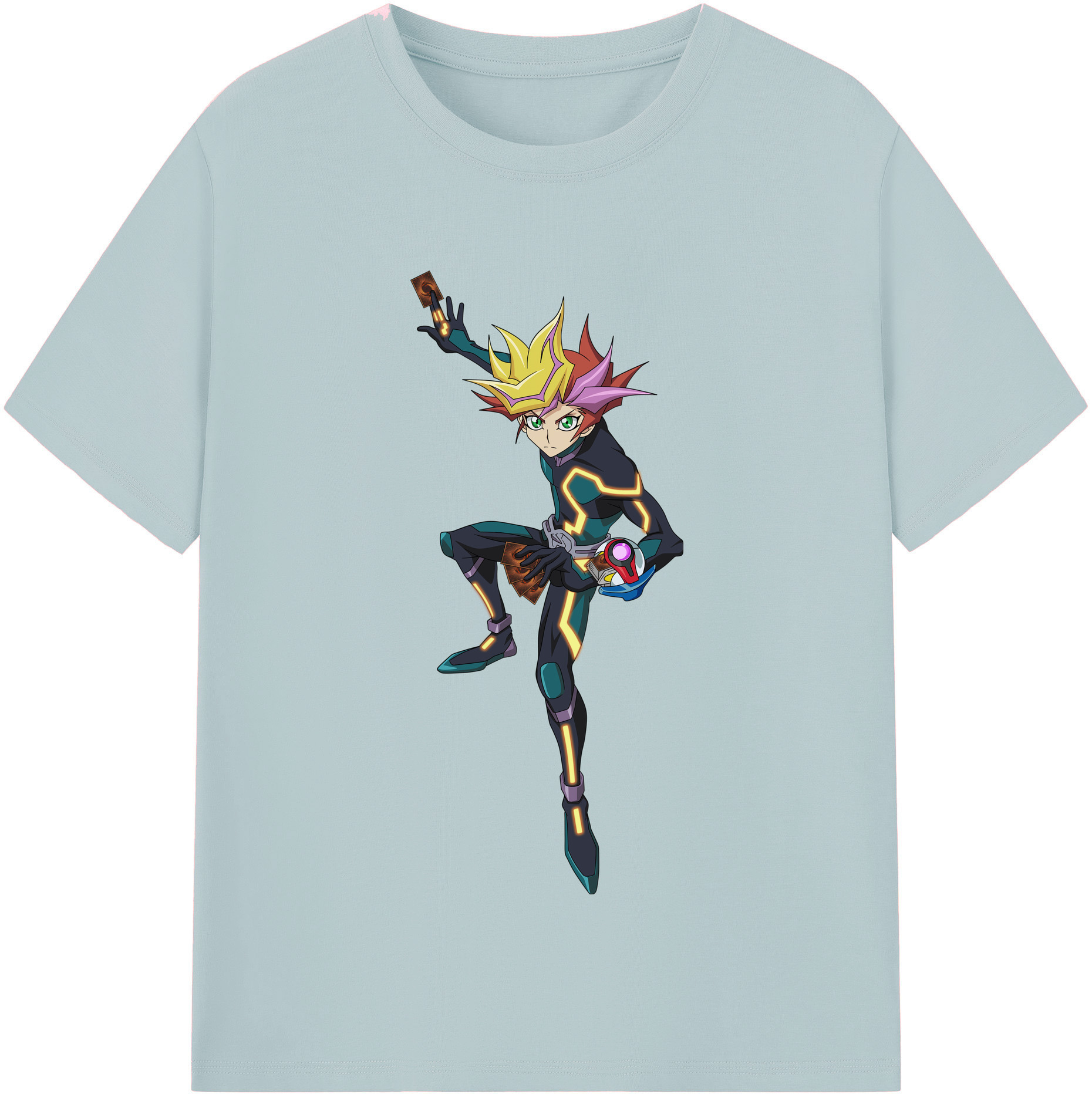 （画像用） 遊☆戯☆王 Yu-Gi-Oh! 綿100％半袖Tシャツ（フロントプリント）